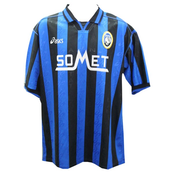 Tailandia Camiseta Atalanta 1ª Kit Retro 1996 1997 Azul